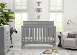 Delta Children Skylar 4-in-1 Convertible Crib Baby Cribs