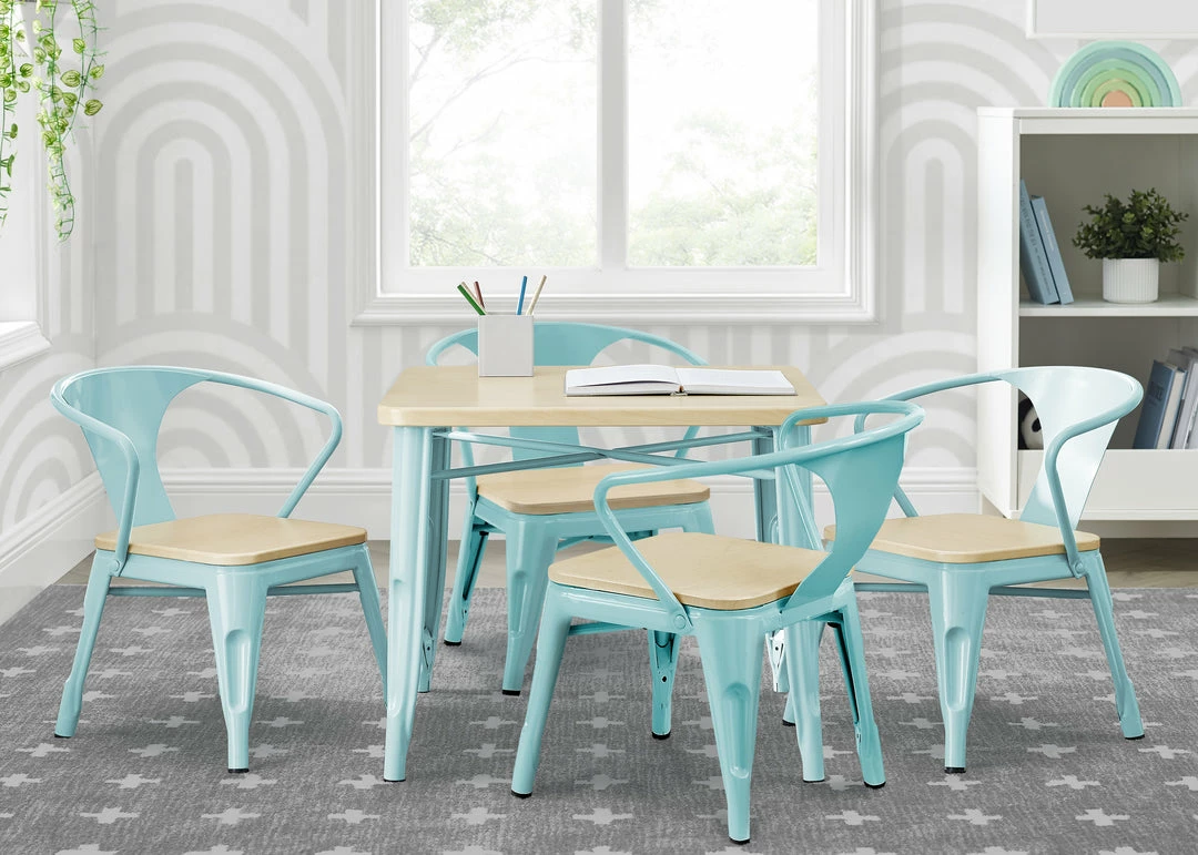 Delta Children Table & Chair Sets Bistro Table And 4 Chair Set 8 Delta Children Table & Chair Sets Bistro Table And 4 Chair Set