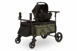 Jeep Deluxe Wrangler Wagon Stroller With Cooler Bag And Parent Organizer What's New