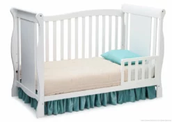 Delta Children Brookside 4-in-1 Convertible Crib Baby Cribs