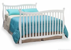 Delta Children Brookside 4-in-1 Convertible Crib Baby Cribs