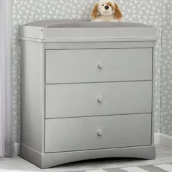 Delta Children Sutton 3 Drawer Dresser With Changing Top