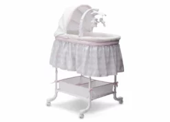 Delta Children Sales 31 Bassinets Simmons Kids® Deluxe Gliding Bassinet