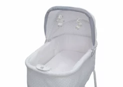 Simmons Kids Bassinets Silent Auto Gliding Elite Bassinet - Basketweave