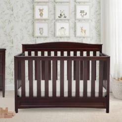 Delta Children Baby Cribs Emery 4-in-1 Convertible Crib