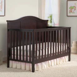 Delta Children Baby Cribs Madrid 4-in-1 Convertible Crib