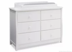 Delta Children Clermont 6 Drawer Dresser Dressers & Changing Tables