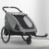 Jeep Everest 2-in-1 Child Bike Trailer And Stroller For 2 Kids