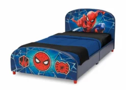 Delta Children Twin Beds & Headboards Spider-Man Upholstered Twin Bed 15 Delta Children Twin Beds & Headboards Spider-Man Upholstered Twin Bed