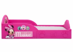 Delta Children Toddler Beds Minnie Mouse Plastic Sleep And Play Toddler Bed
