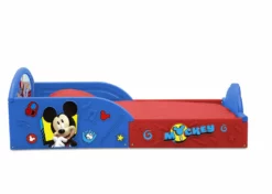 Delta Children Mickey Mouse Plastic Sleep And Play Toddler Bed Toddler Beds