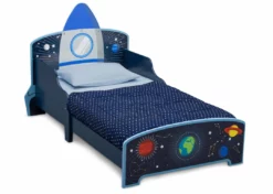 Delta Children Space Adventures Rocket Ship Wood Toddler Bed