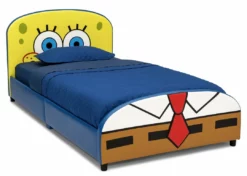 Delta Children SpongeBob SquarePants Upholstered Twin Bed 11 Delta Children SpongeBob SquarePants Upholstered Twin Bed