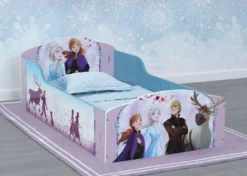 Delta Children Frozen II Wood Toddler Bed Toddler Beds