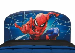 Delta Children Twin Beds & Headboards Spider-Man Upholstered Twin Bed 14 Delta Children Twin Beds & Headboards Spider-Man Upholstered Twin Bed