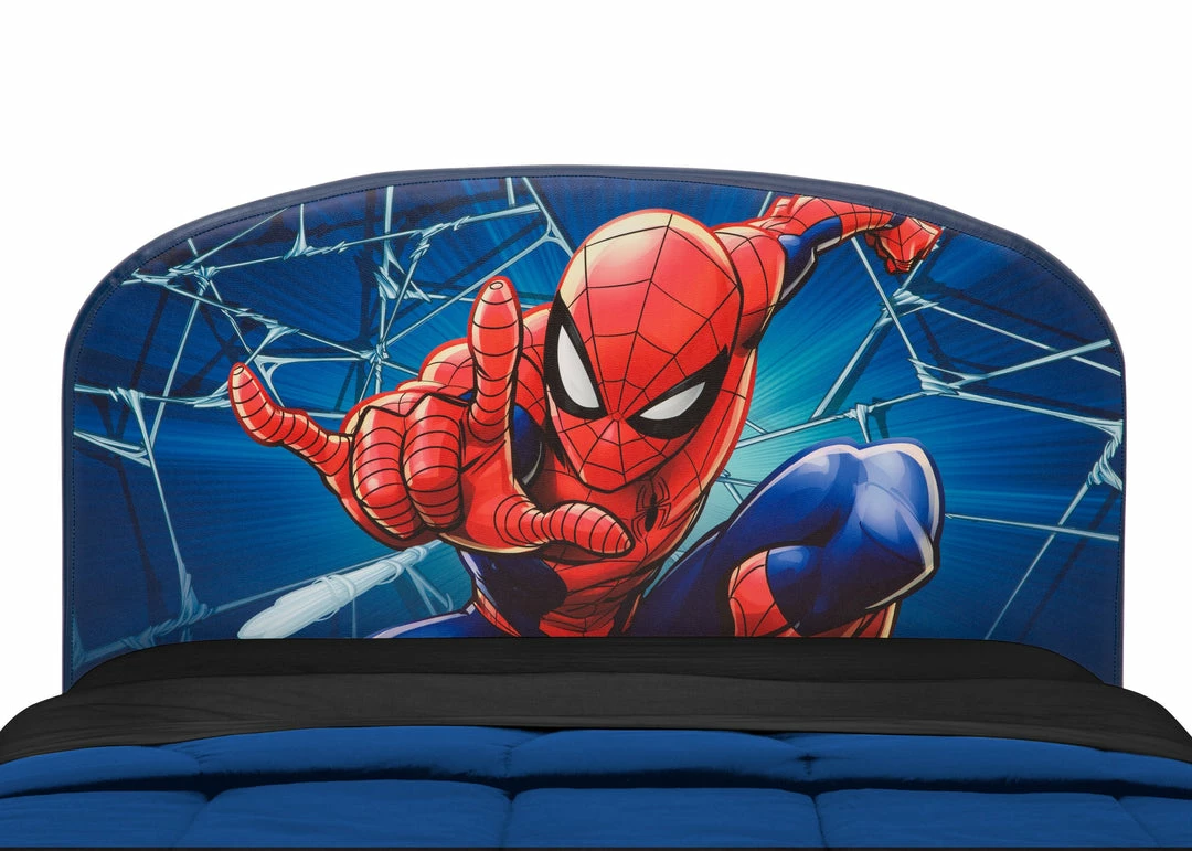 Delta Children Twin Beds & Headboards Spider-Man Upholstered Twin Bed 8 Delta Children Twin Beds & Headboards Spider-Man Upholstered Twin Bed