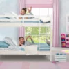 Delta Children What's New Convertible Twin Bunk Bed With Ladder And Guardrails
