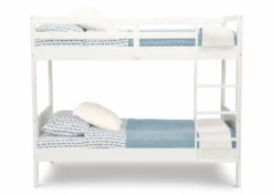 Delta Children What's New Convertible Twin Bunk Bed With Ladder And Guardrails