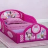 Delta Children Minnie Mouse Plastic Sleep And Play Toddler Bed