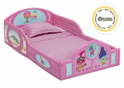 Delta Children Toddler Beds Trolls World Tour Plastic Sleep And Play Toddler Bed