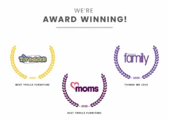 Delta Children Toddler Beds Trolls World Tour Plastic Sleep And Play Toddler Bed