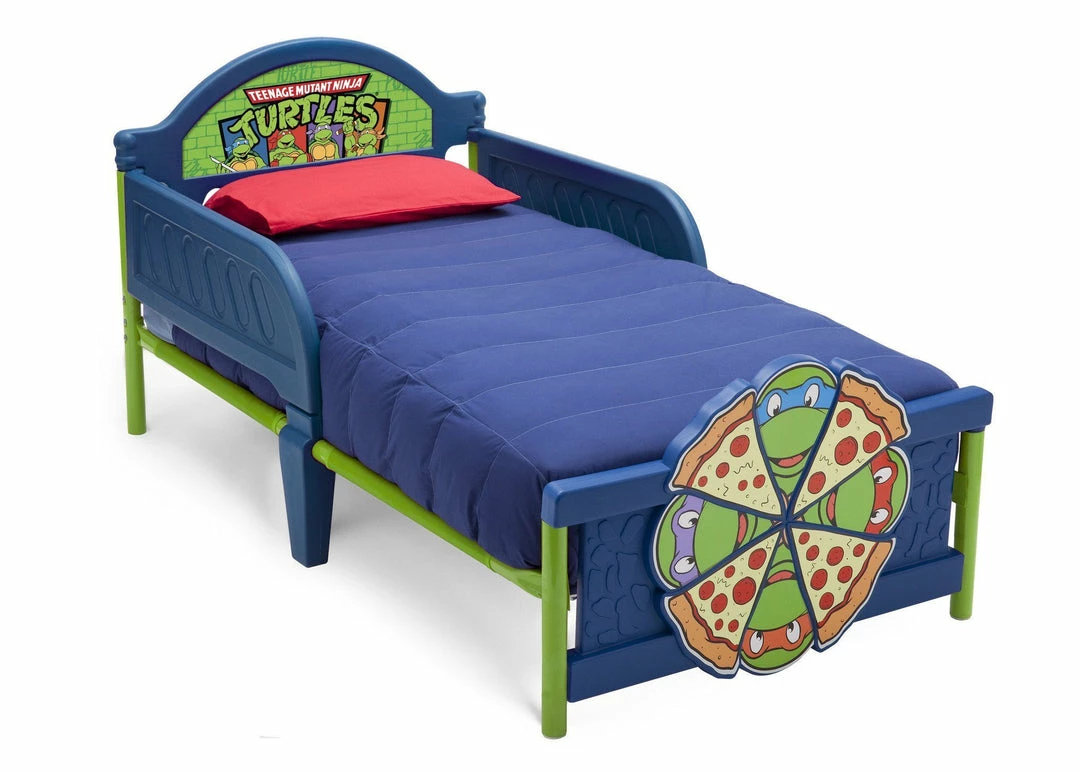 Delta Children Teenage Mutant Ninja Turtles Plastic 3D Toddler Bed Toddler Beds 5 Delta Children Teenage Mutant Ninja Turtles Plastic 3D Toddler Bed Toddler Beds