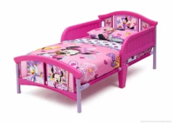 Delta Children Minnie Mouse Plastic Toddler Bed
