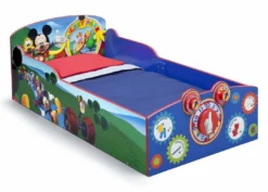 Delta Children Mickey Mouse Interactive Wood Toddler Bed Toddler Beds