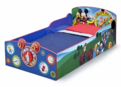 Delta Children Mickey Mouse Interactive Wood Toddler Bed Toddler Beds