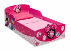 Delta Children Minnie Mouse Interactive Wood Toddler Bed