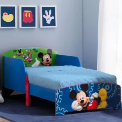 Delta Children Mickey Mouse Wood Toddler Bed