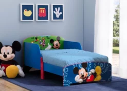 Delta Children Mickey Mouse Wood Toddler Bed