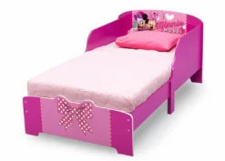 Delta Children Minnie Mouse Wood Toddler Bed