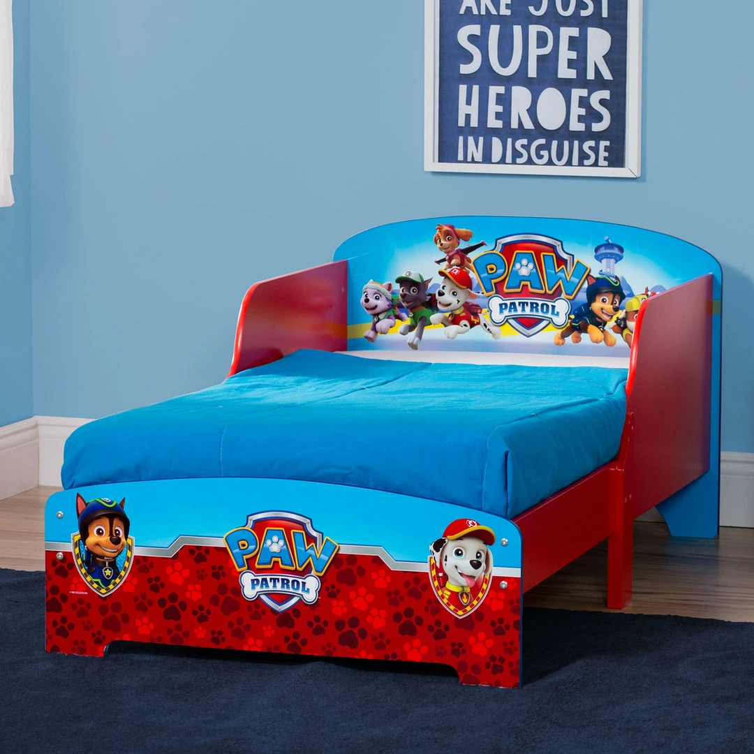Delta Children PAW Patrol Wood Toddler Bed 7 Delta Children PAW Patrol Wood Toddler Bed