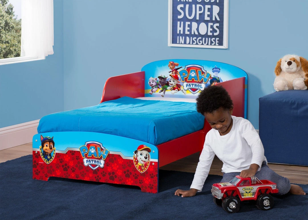 Delta Children PAW Patrol Wood Toddler Bed 4 Delta Children PAW Patrol Wood Toddler Bed