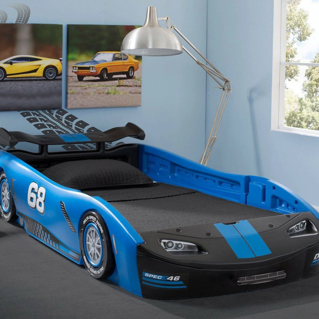Delta Children Twin Beds & Headboards Turbo Race Car Twin Bed 3 Delta Children Twin Beds & Headboards Turbo Race Car Twin Bed