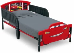 Delta Children Cars 3D-Footboard Toddler Bed