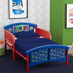Delta Children PJ Masks Plastic Toddler Bed