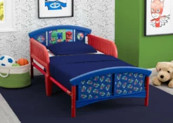 Delta Children PJ Masks Plastic Toddler Bed