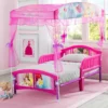 Delta Children Princess Canopy Toddler Bed Sale