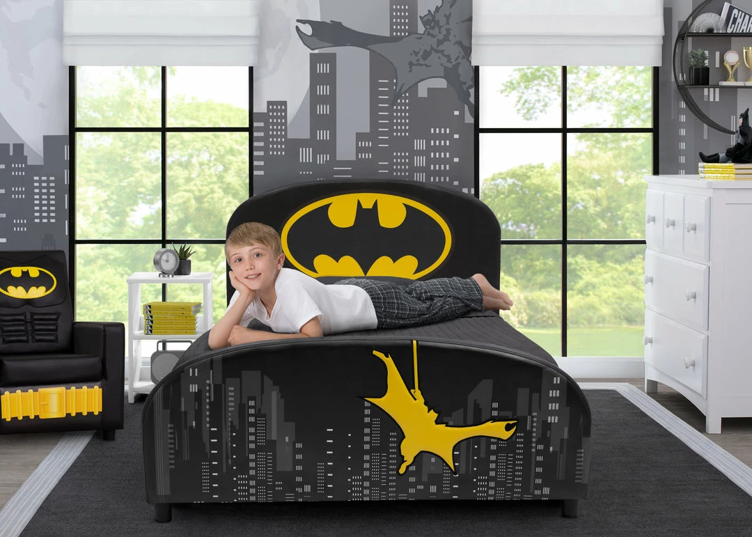 Delta Children Batman Upholstered Twin Bed 4 Delta Children Batman Upholstered Twin Bed