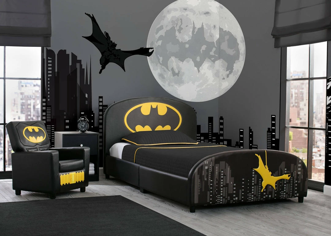 Delta Children Batman Upholstered Twin Bed 5 Delta Children Batman Upholstered Twin Bed