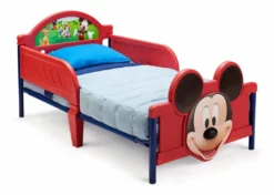Delta Children Mickey Mouse Plastic 3D Toddler Bed