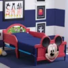 Delta Children Mickey Mouse Plastic 3D Toddler Bed