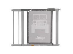 Jeep Adjustable Baby Safety Gate - Easy Fit Pressure Mount Design With Walk-Through Door Sale