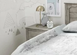 Delta Children Foam Bed Rails Extra Long Foam Bedrail Bumper