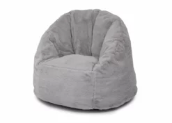 Delta Home Chairs Adult Lounge Chair - Fluffy Foam Filled Chair For Living Rooms & Dorms - Better Than A Bean Bag Chair