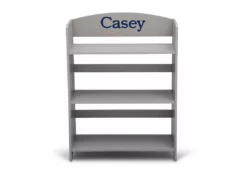 Delta Children Personalized 3-Shelf Wood Bookshelf