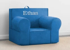 Delta Children Personalization Personalized XL Cozee Foam Chair For Kids - Our Largest Chair
