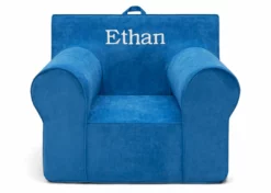 Delta Children Personalization Personalized XL Cozee Foam Chair For Kids - Our Largest Chair